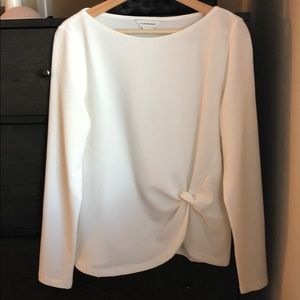 Club Monaco twisted blouse in size L